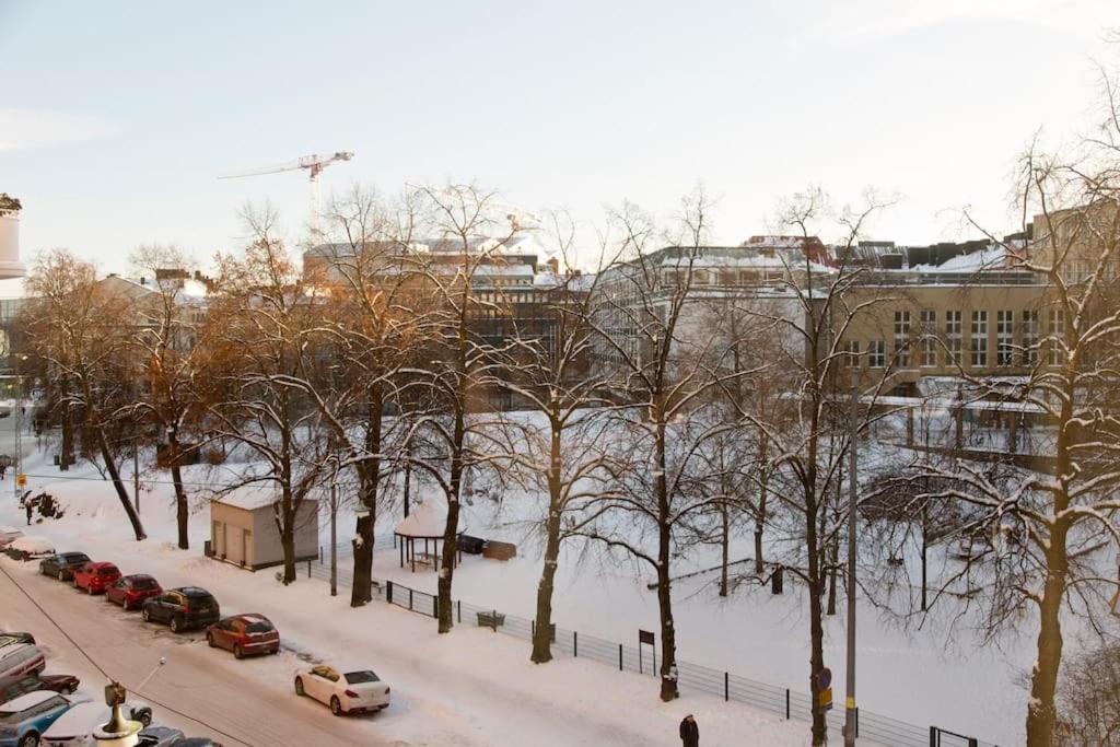 Stylish Studio In The Centre Helsinki Esterno foto